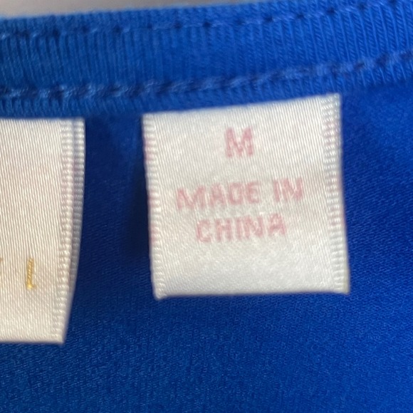 Belle Kim Gravel Royal Blue V Neck Sleeveless Maxi Dress Size Medium - Picture 4 of 7